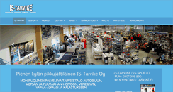 Desktop Screenshot of is-tarvike.fi